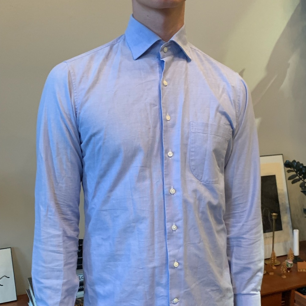 Sid Mashburn shirt, light blue